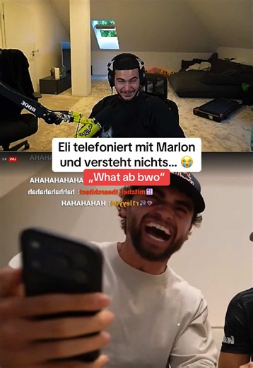 Eli telefoniert mit Marlon und versteht nichts… @Rohat @Arda Saatci #rohat #marlon #eligella #ardasaatci