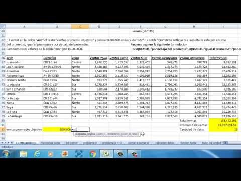 Excel Class 1 : Commands with Keyboard and Basic Functions TuProfeYouTube