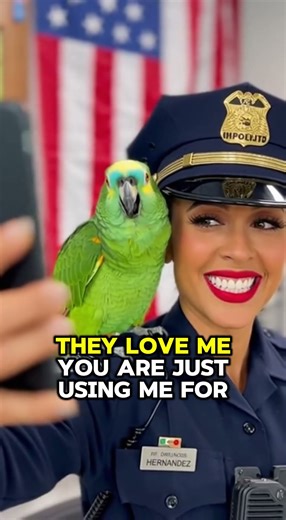 PARROT Exposes Officer: "You Are Using Me for the Algorithm!" 🤣