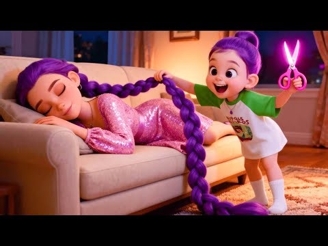 😱 OMG!⚡Naughty Rumi Cut Mom’s Hair to Buy Teddy Bear 😱 Kpop Demon Hunter