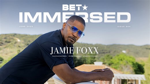 He’s made us laugh, cry, sing, and feel for decades. But this chapter of Jamie Foxx's life? It hits different. With vulnerability, wisdom, and that signature Foxx flair, he reflects on life after his health journey, and opens up about what fuels him now. A one-of-one talent. A cultural cornerstone. A living icon who’s still adding to the legacy. This is Jamie Foxx like you’ve never seen him before. Full story: bet.com/immersedjamiefoxx #BETImmersed #BET45 #45andForward | BET