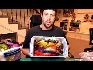 Fly Tying Tip and Trick : Organizing Hackle and Feathers for storage and easy access by Svend Diesel