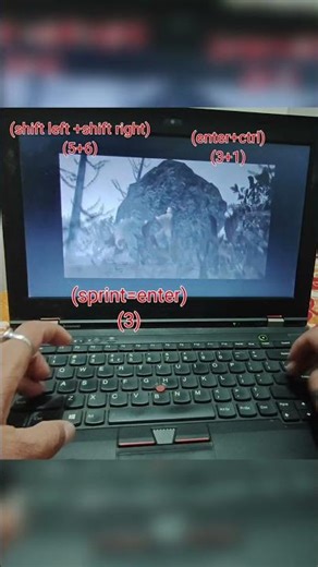 Resident evil 4 keyboard[ Sprint button and action button] #amutechamazing #residentevil4