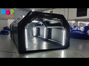 🚗✨Inflatable Car Paint Spray Booth