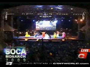 Groovy Soca 2009 Winner Faye Ann singing Heavy T Bumper Wining Performance Live