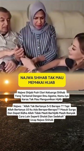 Najwa Shihab's Smart Answer to Why She Doesn't Wear a Hijab Yet #shortvideo