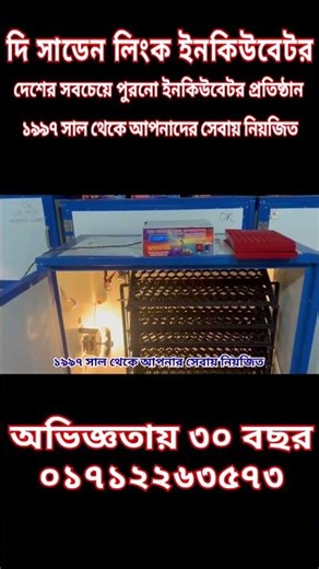 The sudden Link Incubator Co. #পোল্ট্রিখামার