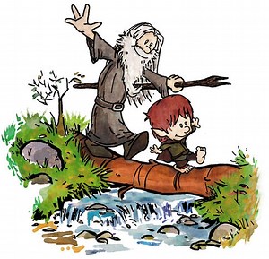 Calvin and Hobbes Log Bridge Parodies | Know Your Meme