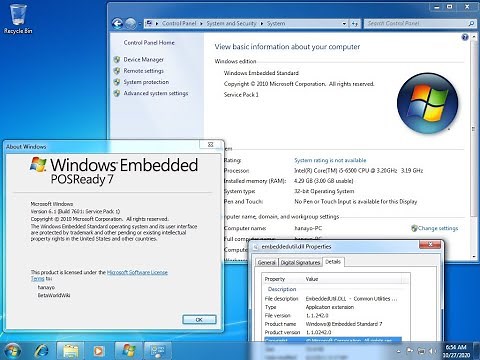 Windows Embedded Posready 7 Installation - VirtualBox