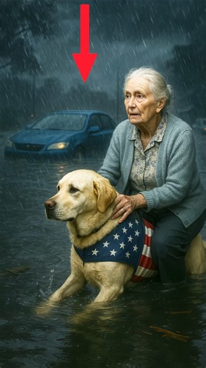 Scout Labrador Dog Notices the Woman in Danger But It Was Misunderstood by Everyone 🌧️🐾#shorts