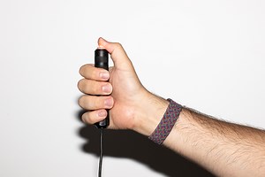 This USB button helps Jeopardy! contestants get their buzz on