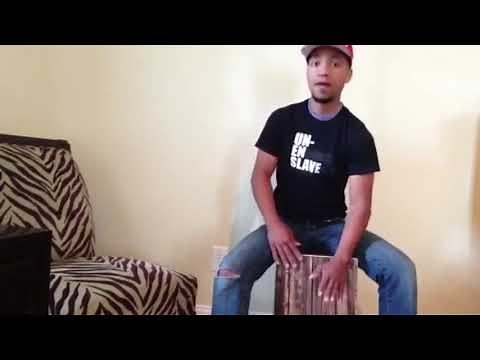 Cajon in worship. Practicing cajon for common worship rhythms