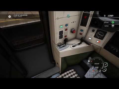 TSW#2 The advanced controls of a class 166 - lights, AWS, horn and doors