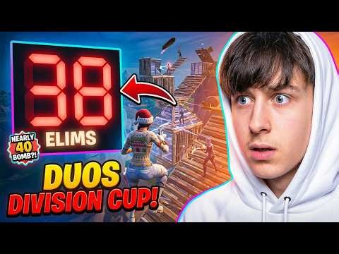 PeterBot Nearly Drops 40 BOMB in Duos Division Cup!