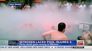Pool party turns toxic in Mexico