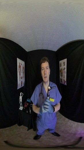 ASMR VR180 | Otoscoping Your Ears #ASMR #MedicalASMR #DoctorASMR #VRASMR