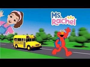Ms. RACHEL & ELMO- Time for School! | Learning Video for Toddlers
