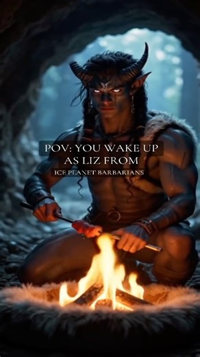 Bookish.SistersFl on Instagram: "POV: This is Liz from Ice Planet Barbarians brought to life with AI. She’s stubborn, sarcastic, and the last person you’d expect to fall for a blue alien mate on an icy planet. BookTok can’t get enough of Ruby Dixon’s series, so I had to make an AI POV edit that shows how Liz might look and feel in her story. If you love spicy sci-fi romance, strong heroines, and alien love interests, this one’s for you. #iceplanetbarbarians #aipov #alienromance #pov #spicyreads"