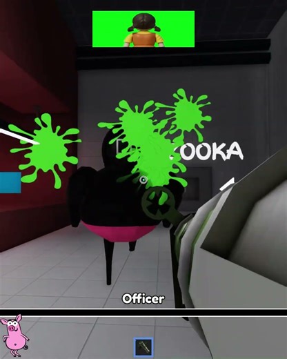 GREEN LIGHT… “Your gift was already mine” 🎁 Barry’s Winterfest That You (#Obby) ❄️💨 Roblox #shorts