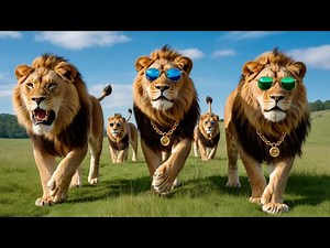 1. 🦁 Singa Gokil & Lucu Banget 🤣✨ | Funny Lions Compilation