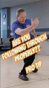 Are You Following Through Properly? - PRO TIP #bowling