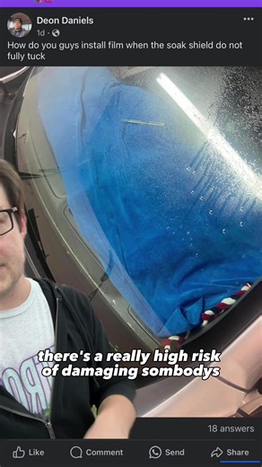 Take care when tinting a car windshield #tint #windowtint | Window Tint