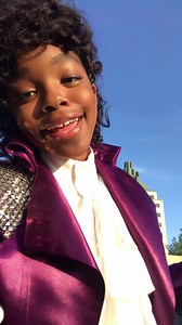 Marsai Martin on how Prince inspires her. 💜 | black-ish