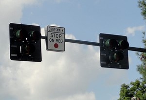 New 'Hawk' Traffic Signal Installed at Newtonville Intersection