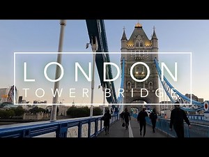 LONDON virtual run | Virtual running videos for treadmill 4K | Tower bridge | Virtual run 4K | Walk