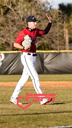 Spencer Krasner being Dominant in a big win for his Chaminade Madonna Lyons #fspn #baseball
