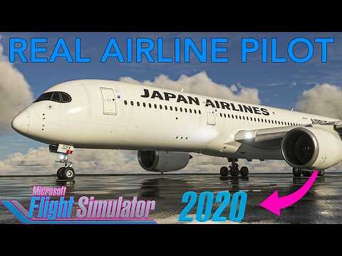 IniBuilds A350 in MSFS2020 - How Does It Compare to 2024? With a Real Airline Pilot