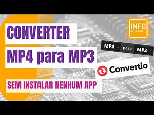 Como converter mp4 para mp3 online