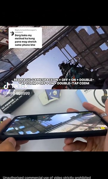 Borg Super Stretch Screen Tutorial for RedMagic 6