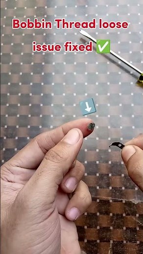 Bobbin thread losse issues fixed | how to fix bad stitching