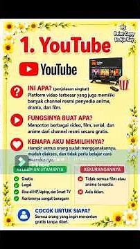 🎬 Masih Bingung Mau Nonton Anime, Drama, atau Film? 😍 Ini 7 Aplikasi Streaming Legal Favoritku!