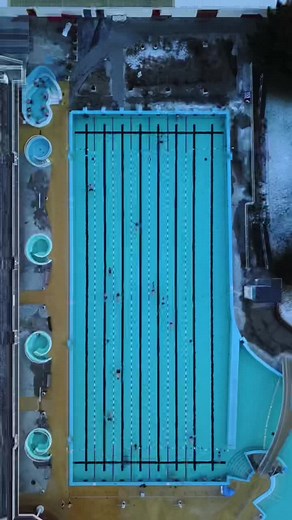 One of the 103 geothermal heated swimming pools in Iceland #reykjavik