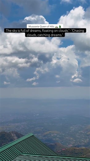 Scenic Cloudy Weather of Mussoorie | #mussoorie #mussoorieupdate #shortsfeed #mussoorieweather