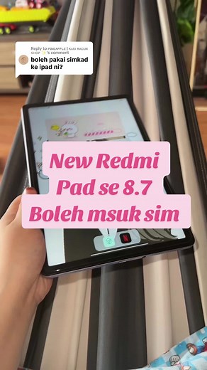 Redmi Pad SE 8.7 New Arrival with SIM Card Slot
