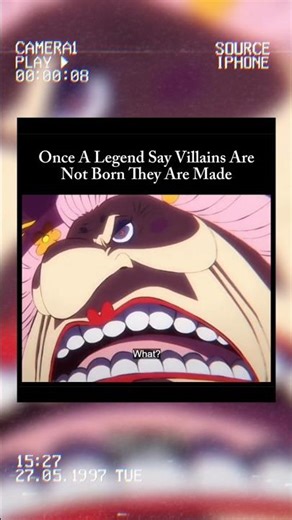 Once A Legend Say Villains Are Not Born They Are Made || Saddest Moment 🔥 #shorts #anime #onepiece