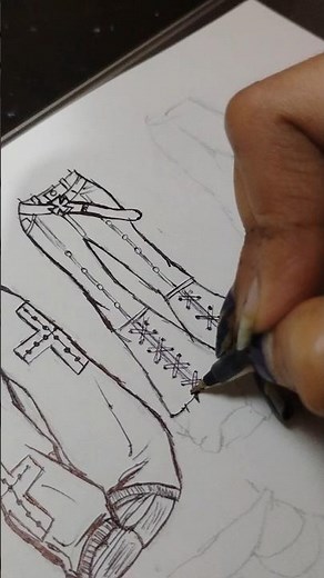 Drawing Stylish Jeans | Fashion Sketch