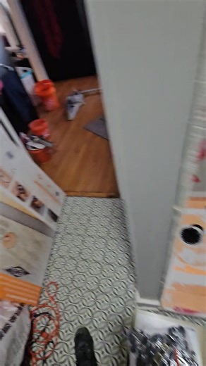 Working on this epoxy shower with a custom bust down tile floor 🫠 | Nutt Nutt