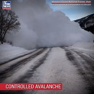 128K views · 452 shares | Incredible video captured the moment that authorities triggered an avalanche in a Utah national forest. | Fox News | Facebook