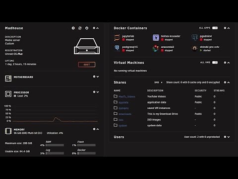 Dark Mode in UnRaid