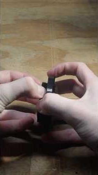 A circlip is nice for 3d printing #3dprinting #assemble