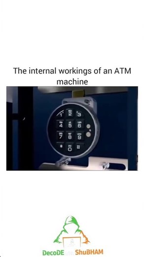 internal Working Of An ATM 🏧 || How Works Internally 🤯#atm #india #shortvideo #information