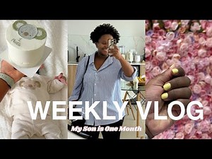 #Vlog: My Son is One Month| Shopping Haul| Girl Maintenance| New car seat| UNFILTERED Mom Diaries
