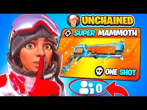 I FOUND the SECRET map of UNCHAINED on Fortnite…