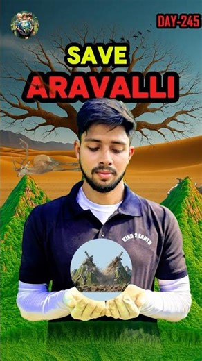 🚨1 Click = 1 Crore Trees Saved 🌳💔 Aravalli & Uttarkashi Under Attack #shorts #aravali #fyp #flora