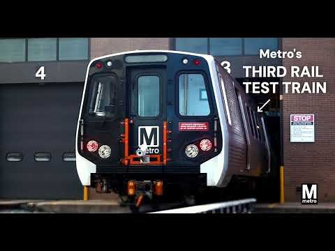 Metro's Third Rail Test Train