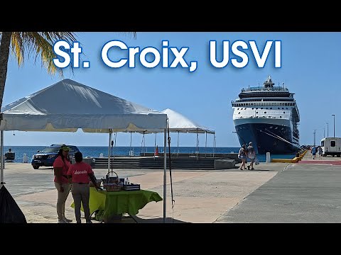 St Croix USVI Cruise Port | Beach & Frederiksted Fort Tour